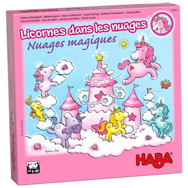 Domino Villars-les-Dombes : Licorne dans les nuages magiques